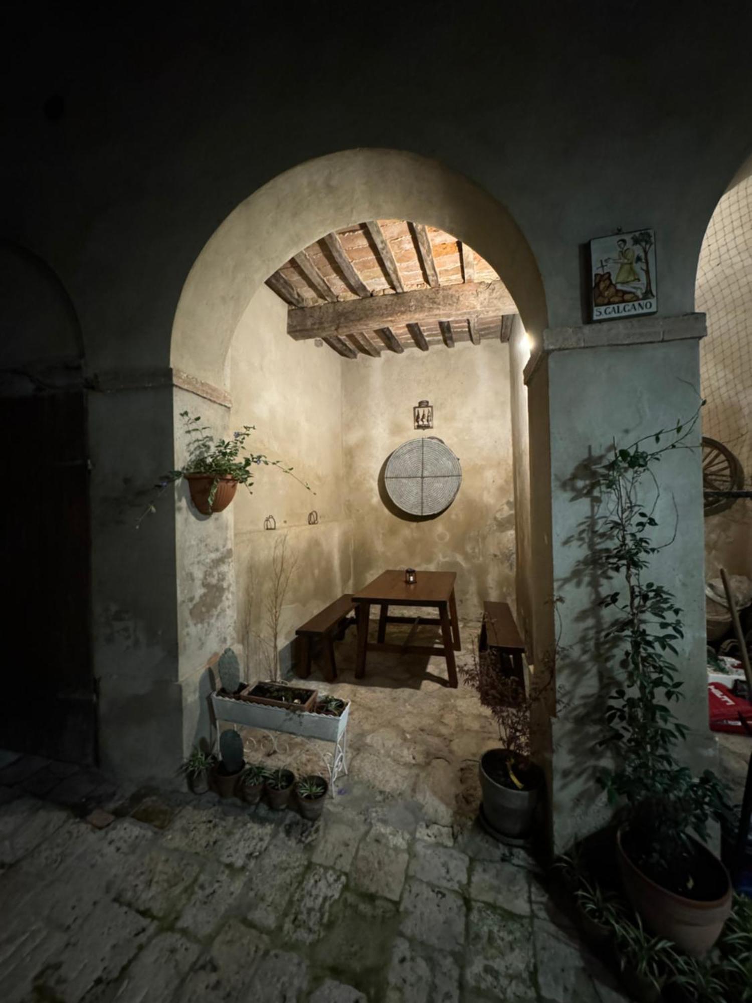 La Corte Del Podesta Sarteano Kültér fotó